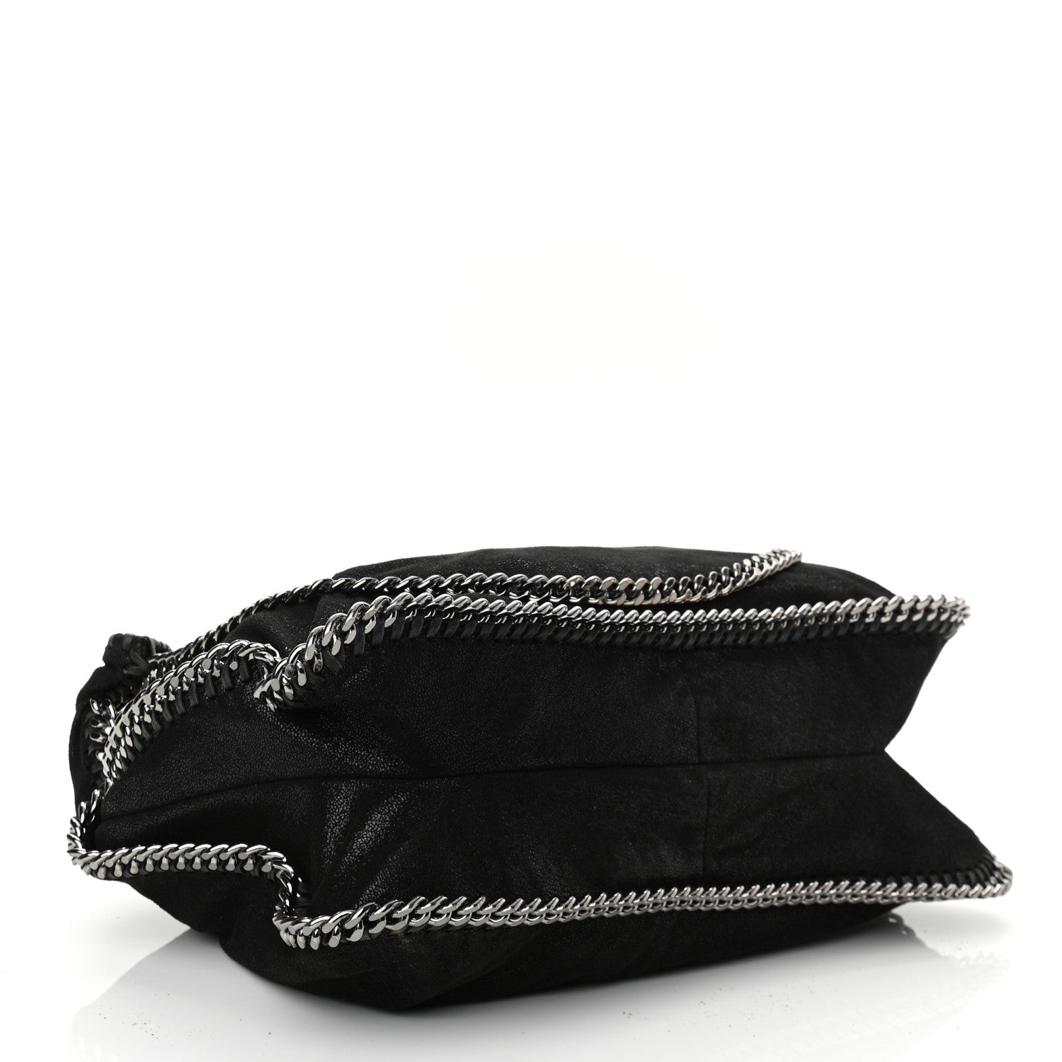 Stella McCartney Shaggy Deer Big Falabella Tote Black 4 of 9