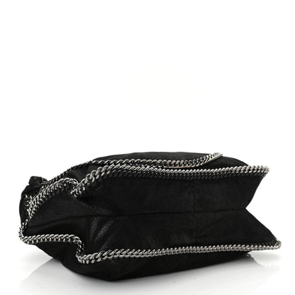 Stella McCartney Shaggy Deer Big Falabella Tote Black 4 of 9
