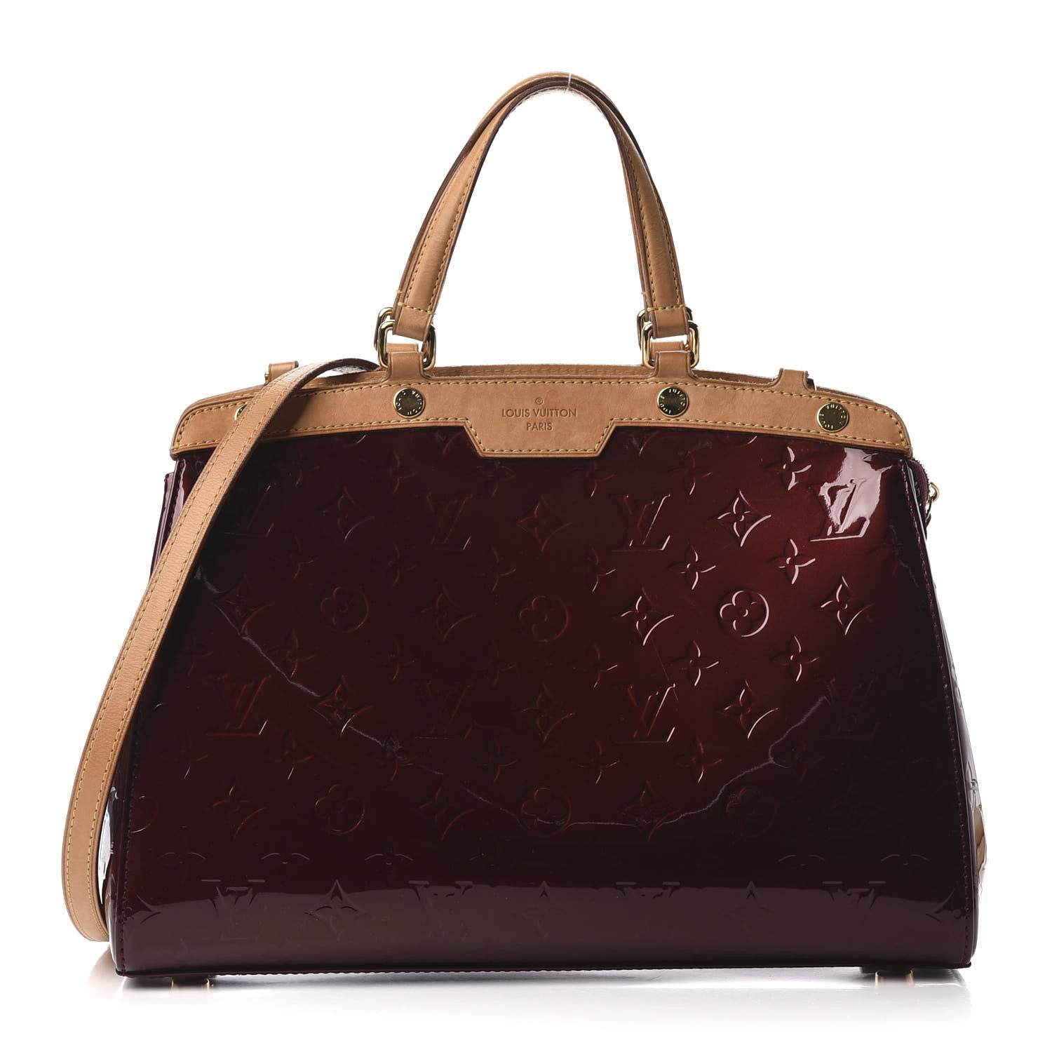 Louis Vuitton Vernis Brea MM Rouge Fauviste 1 of 10