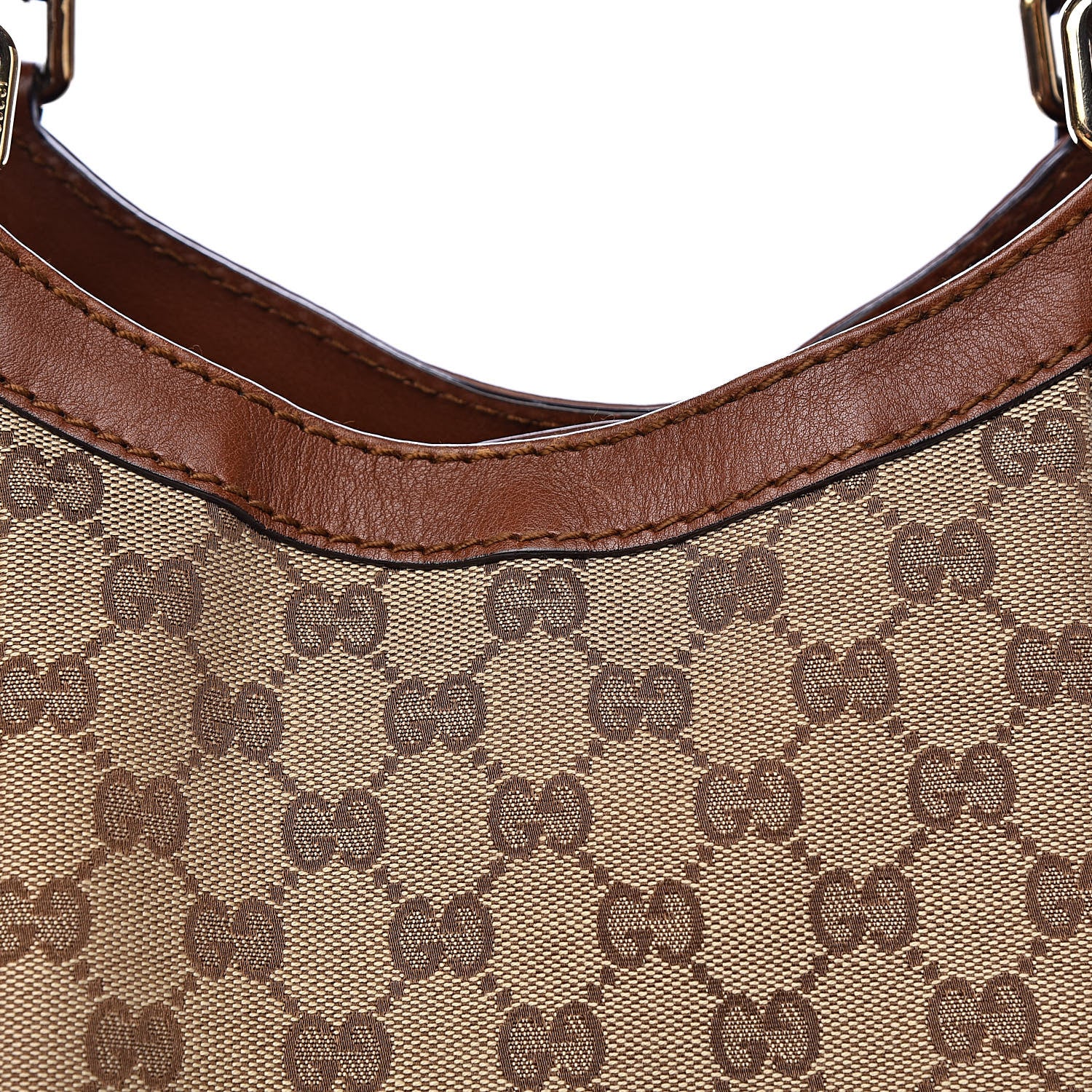 Gucci Monogram Large Sukey Tote Brown 12 of 13