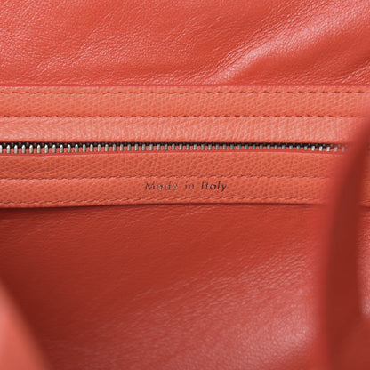 Celine Shiny Grained Calfskin Medium Phantom Luggage Coral 6 of 9