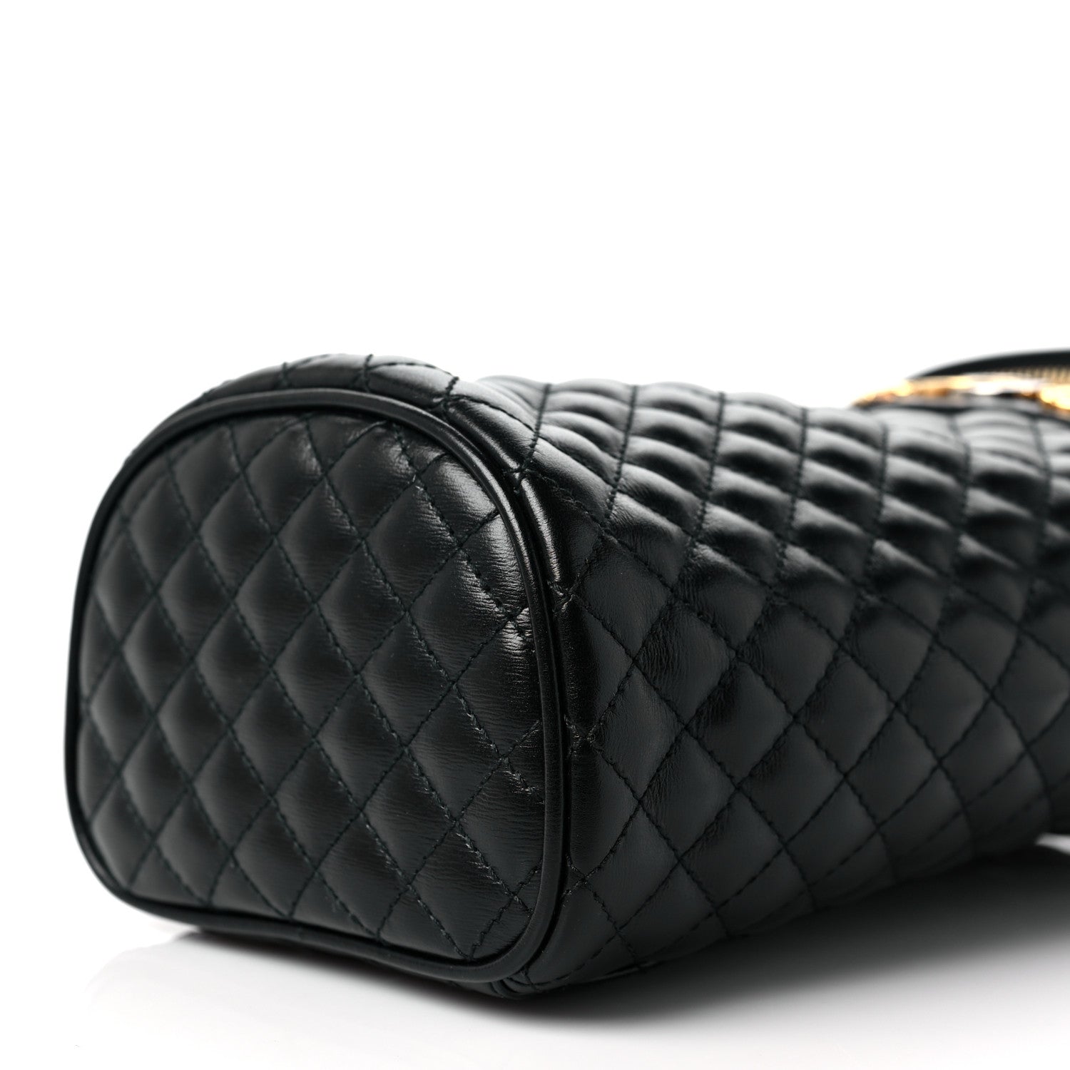 Gucci Calfskin Trapuntata Zumi Belt Bag Black 10 of 10