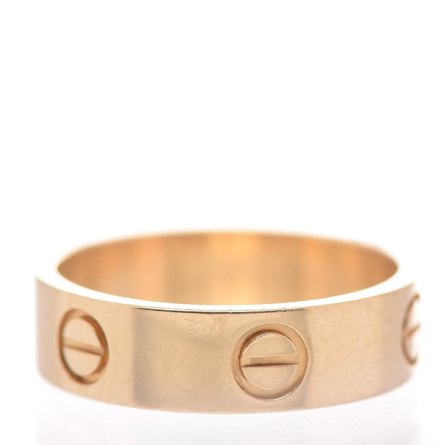 18K Yellow Gold 5.5mm LOVE Ring 56 7.5