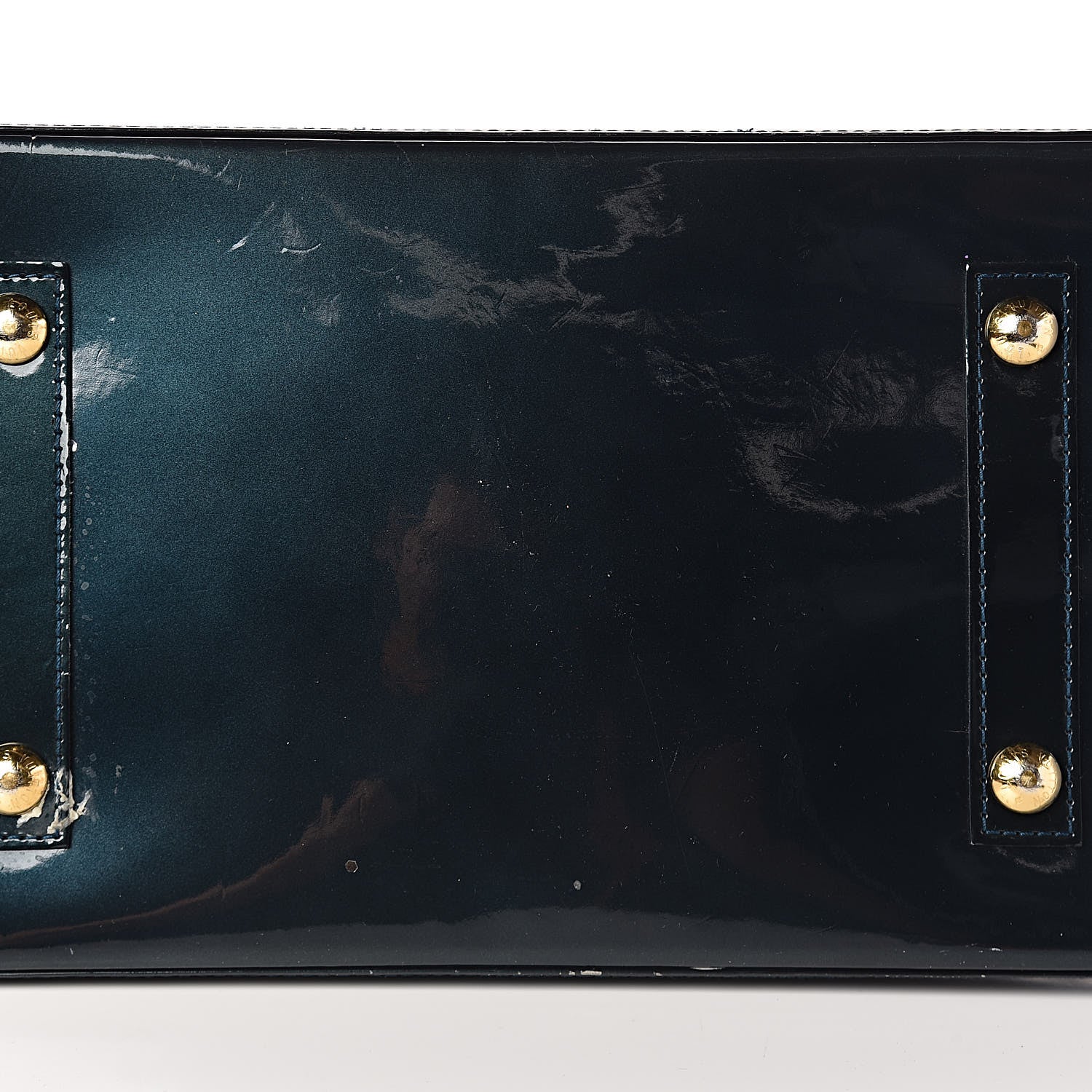 Louis Vuitton Vernis Alma GM Blue Nuit 40 of 42