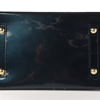 Louis Vuitton Vernis Alma GM Blue Nuit 40 of 42