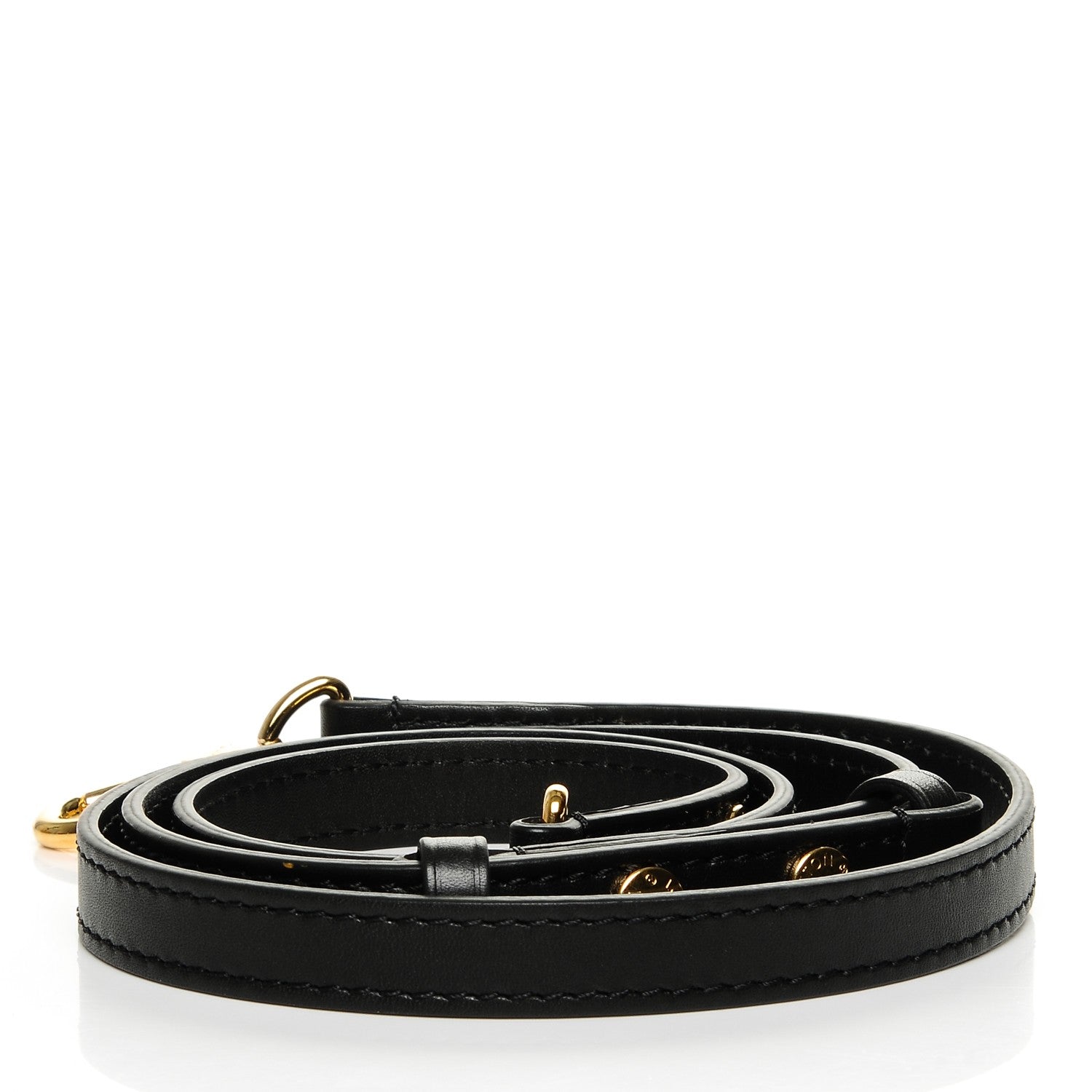 Louis Vuitton Calfskin Neo Noe Shoulder Strap Black 2 of 5