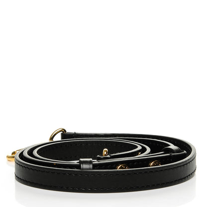 Louis Vuitton Calfskin Neo Noe Shoulder Strap Black 2 of 5