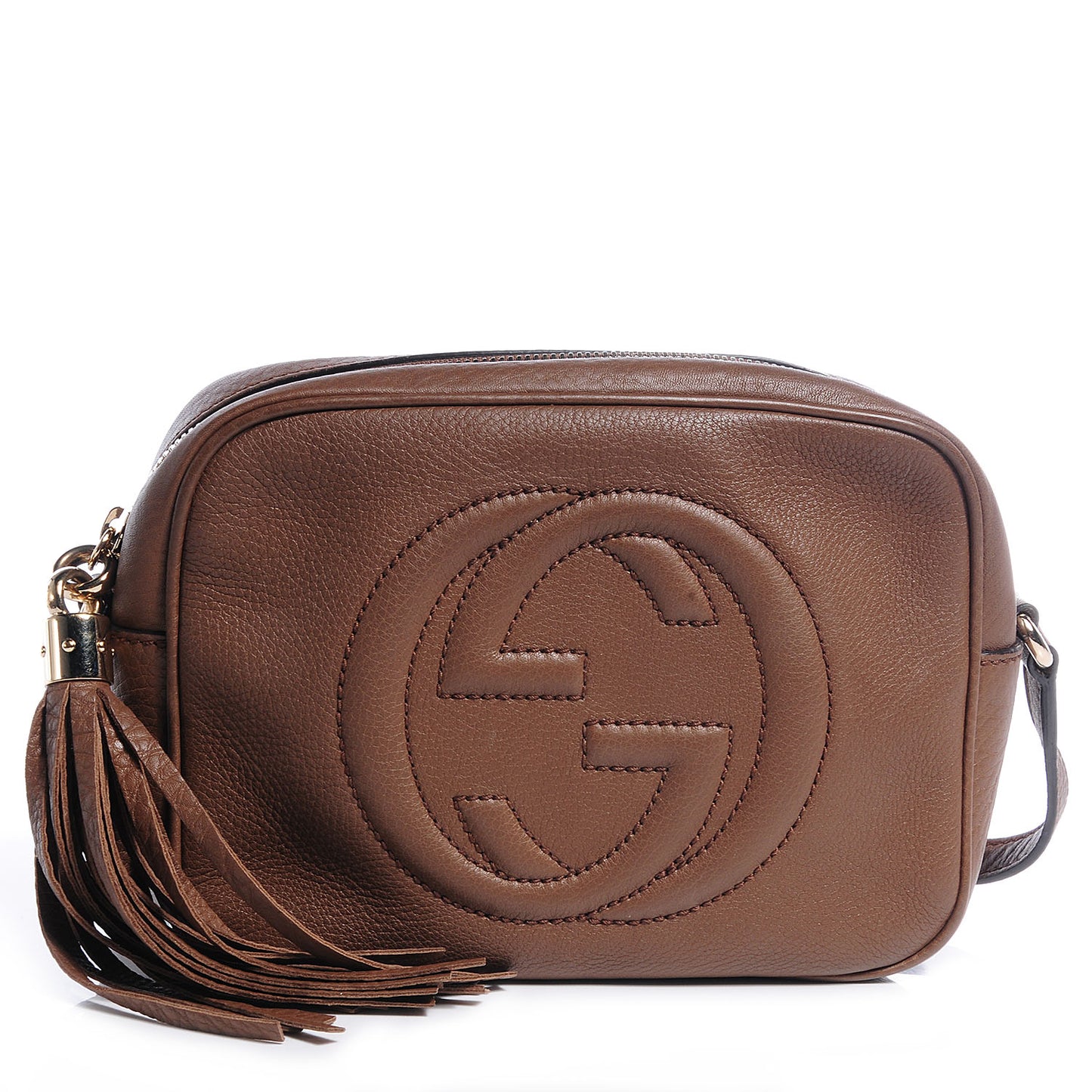 Cellarius Calfskin Small Soho Disco Bag Acero