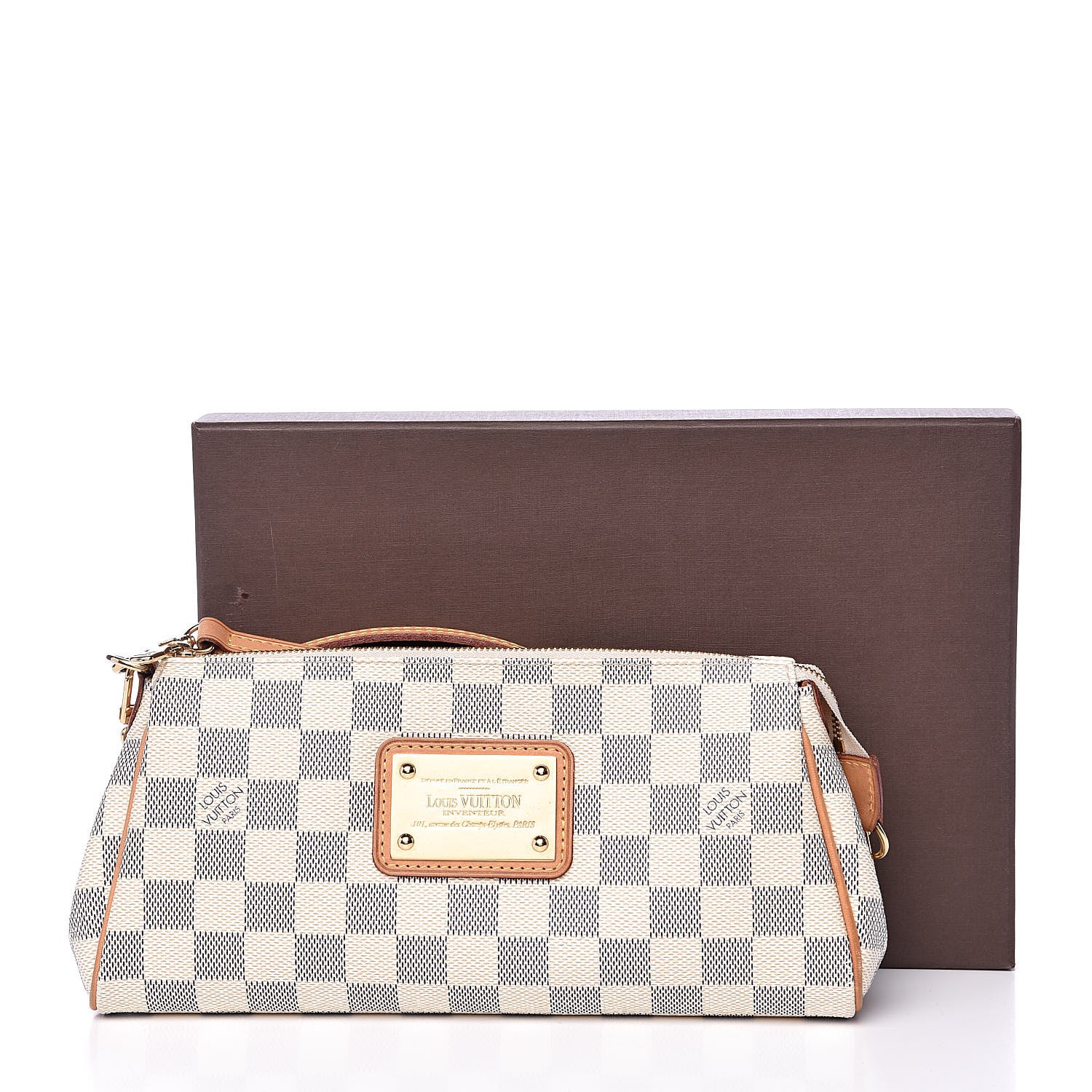 Louis Vuitton Damier Azur Eva Clutch 10 of 10