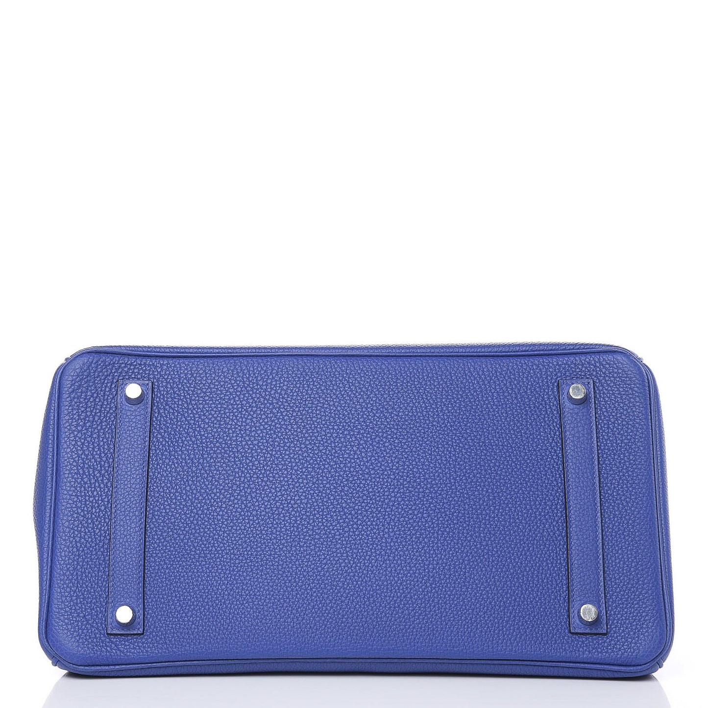 Togo Bi Color Horseshoe Birkin 35 Bleu Electrique Vert Vertigo