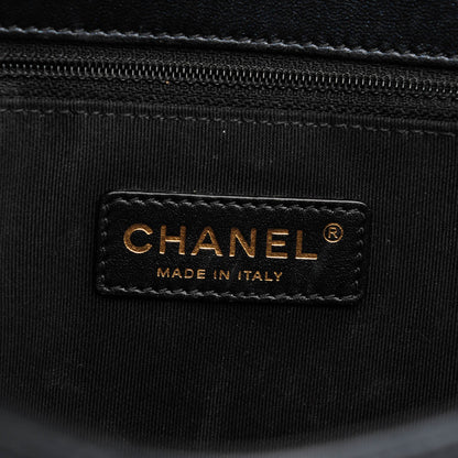 Chanel Lambskin Quilted Large Boy Flap Black 6 of 8