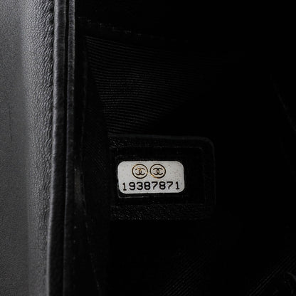 Chanel Lambskin Quilted Small Boy Flap Black 7 of 8