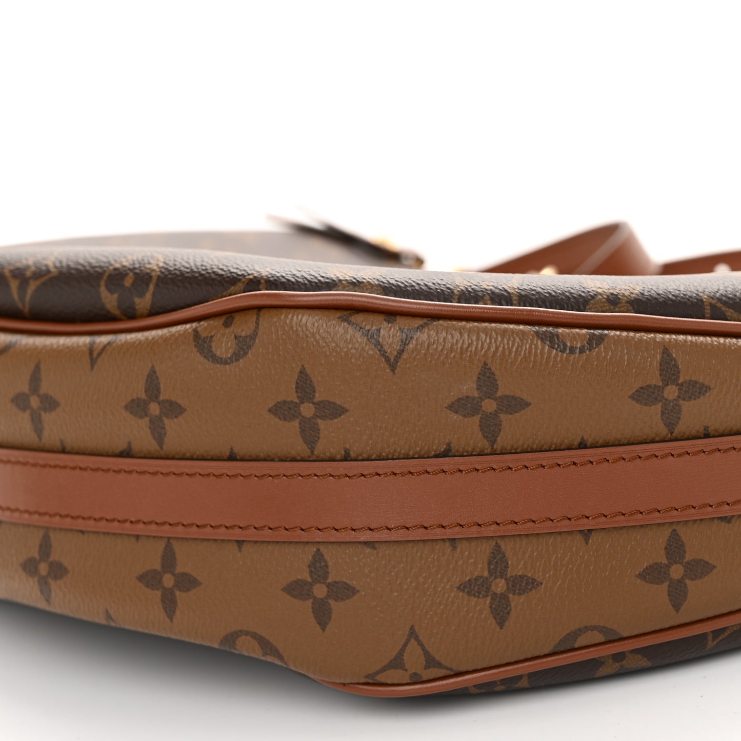 Reverse Monogram Loop Hobo