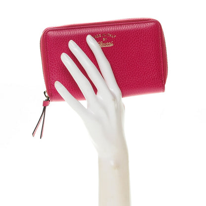 Gucci Dollar Calfskin Medium Swing Zip Around Wallet Blossom 2 of 6