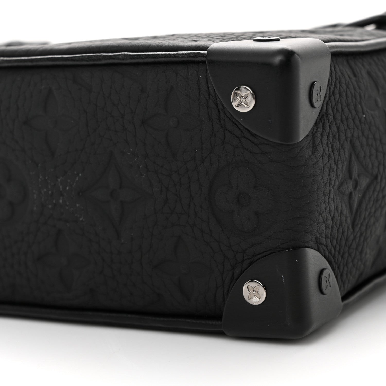 Louis Vuitton Taurillon Monogram Mini Soft Trunk Black 8 of 9