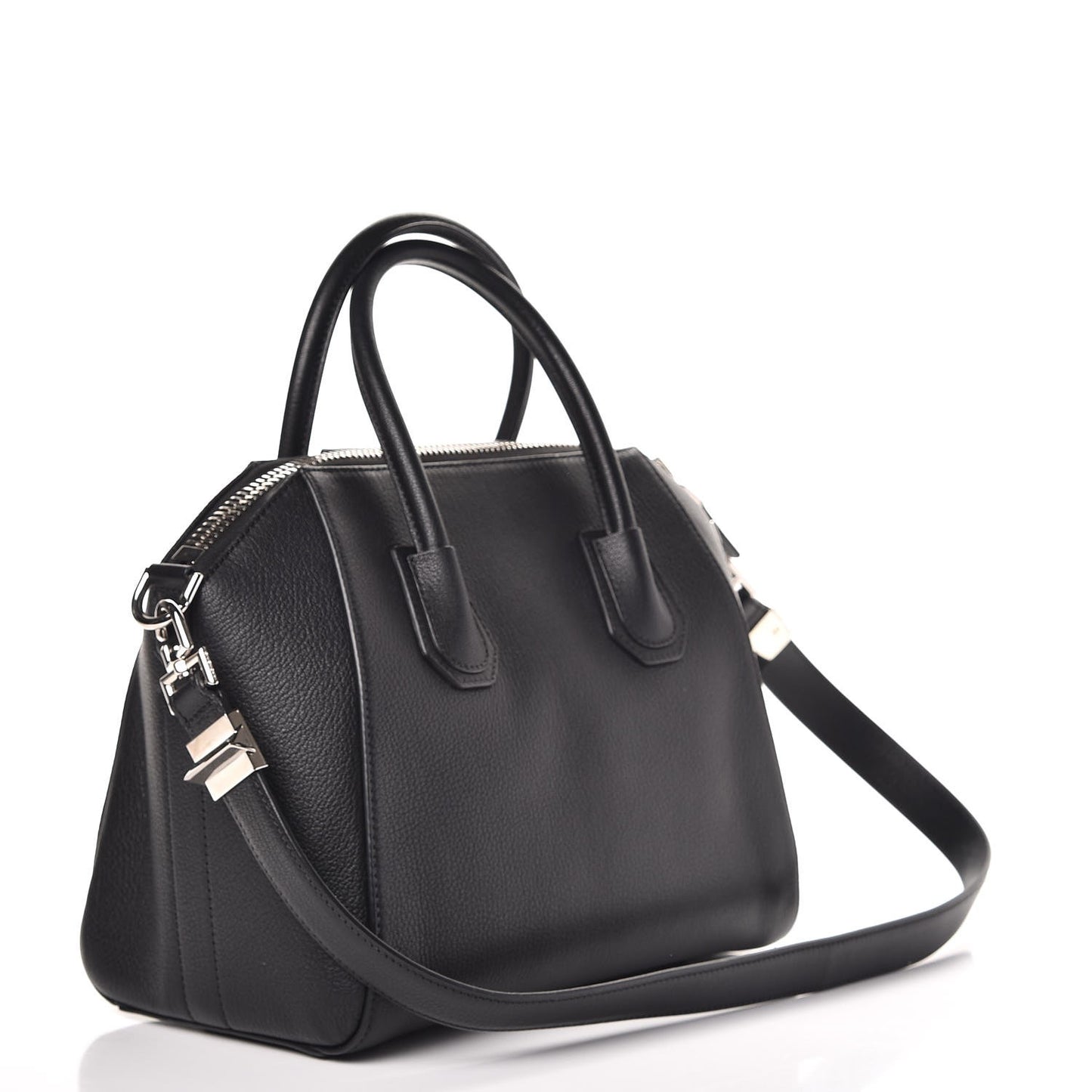 Sugar Goatskin Small Antigona Black