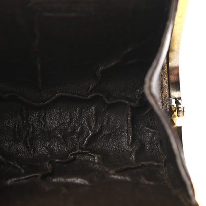 Louis Vuitton Monogram Mini Kiss Lock Coin Purse 5 of 6