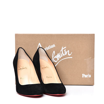 Christian Louboutin Veau Velours Ron Ron 85 Pumps 36 Black 11 of 11