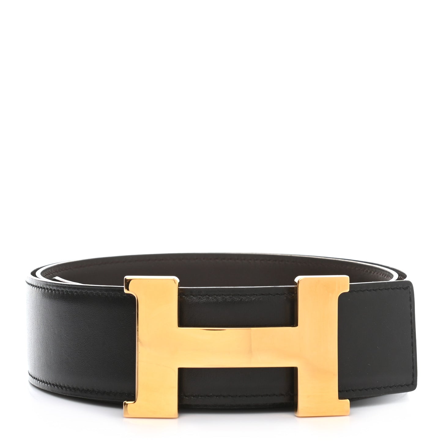 Box 32mm Constance H Belt 100 Black Chocolate