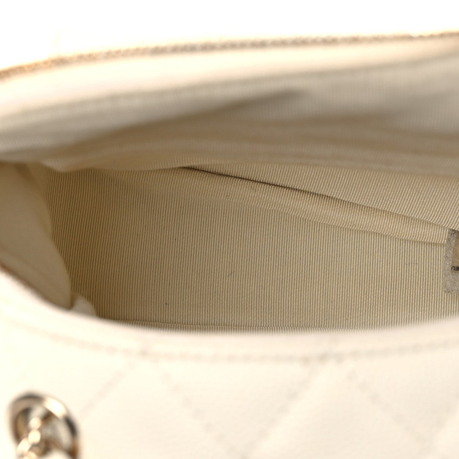 Chanel Caviar Quilted Small CC Day Backpack White 5 of 14
