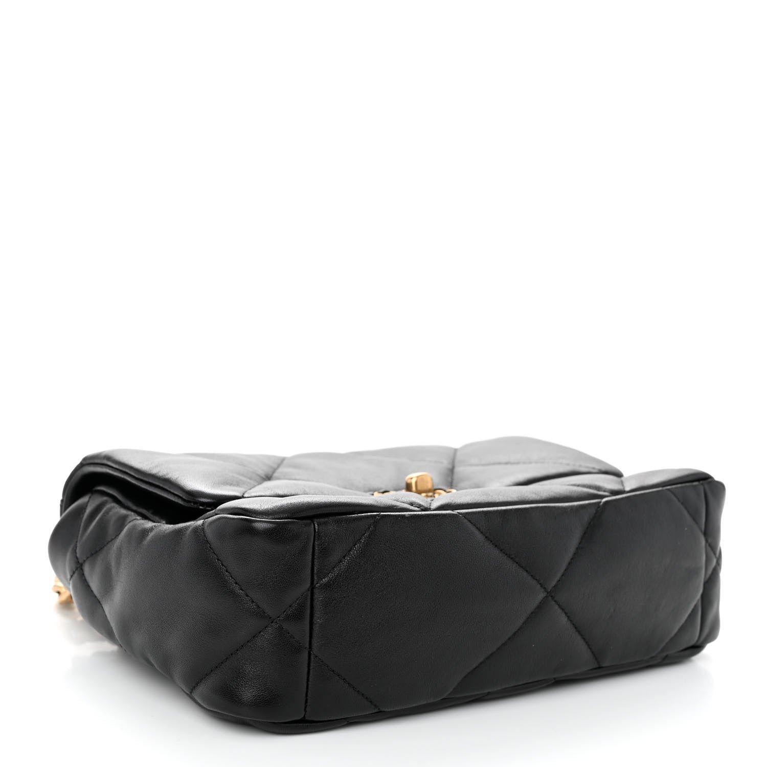 Chanel Lambskin Quilted Medium Chanel 19 Flap Black 4 of 10
