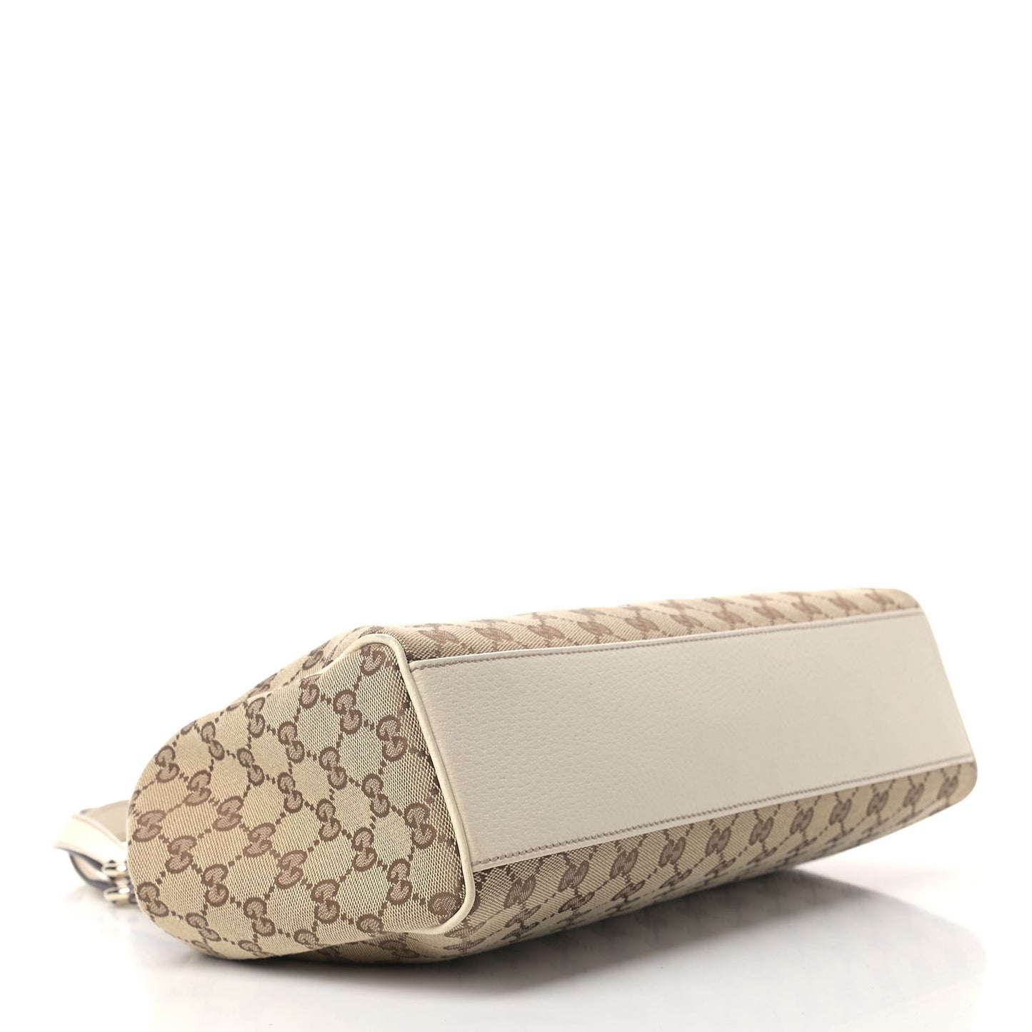 Monogram Medium Charmy Shoulder Bag Off White