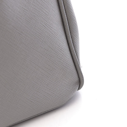 Prada Saffiano Small Galleria Double Zip Tote Marmo 12 of 18