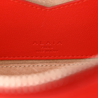 Alaia Shiny Goatskin Small Le Teckel Bag Rouge Vif 7 of 12