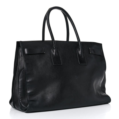 Saint Laurent Calfskin Large Sac De Jour Carryall Black 3 of 34