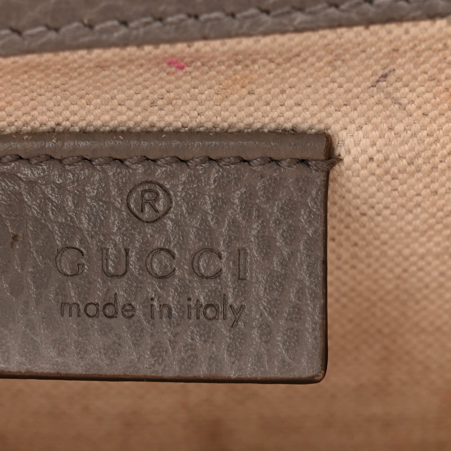 Gucci Dollar Calfskin Enamel Small Dionysus Shoulder Bag Dusty Grey Electric Blue 6 of 11
