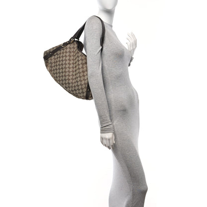 Gucci Monogram Medium Abbey Shoulder Bag Dark Brown 3 of 12