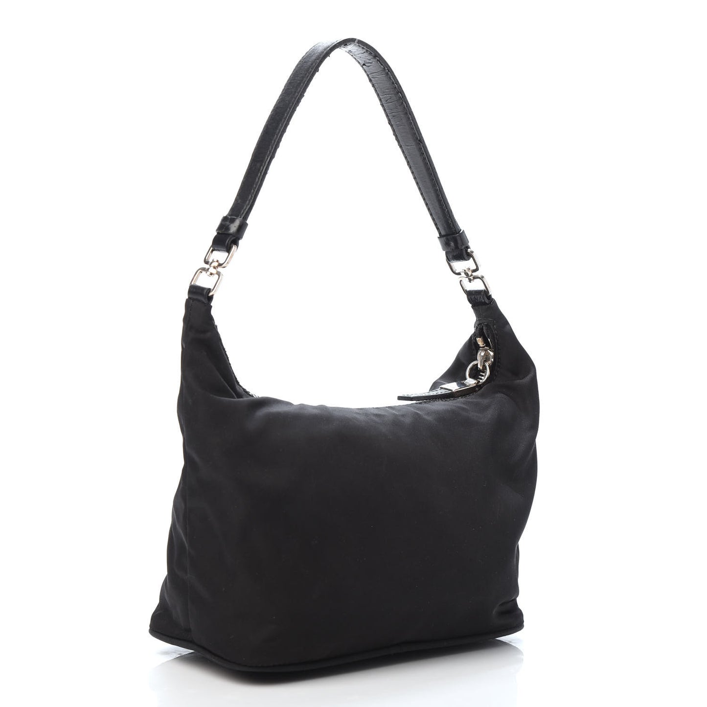 Tessuto Nylon Pochette Bag Black