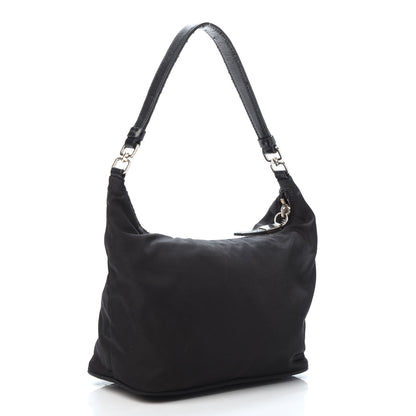 Prada Tessuto Nylon Pochette Bag Black 3 of 9