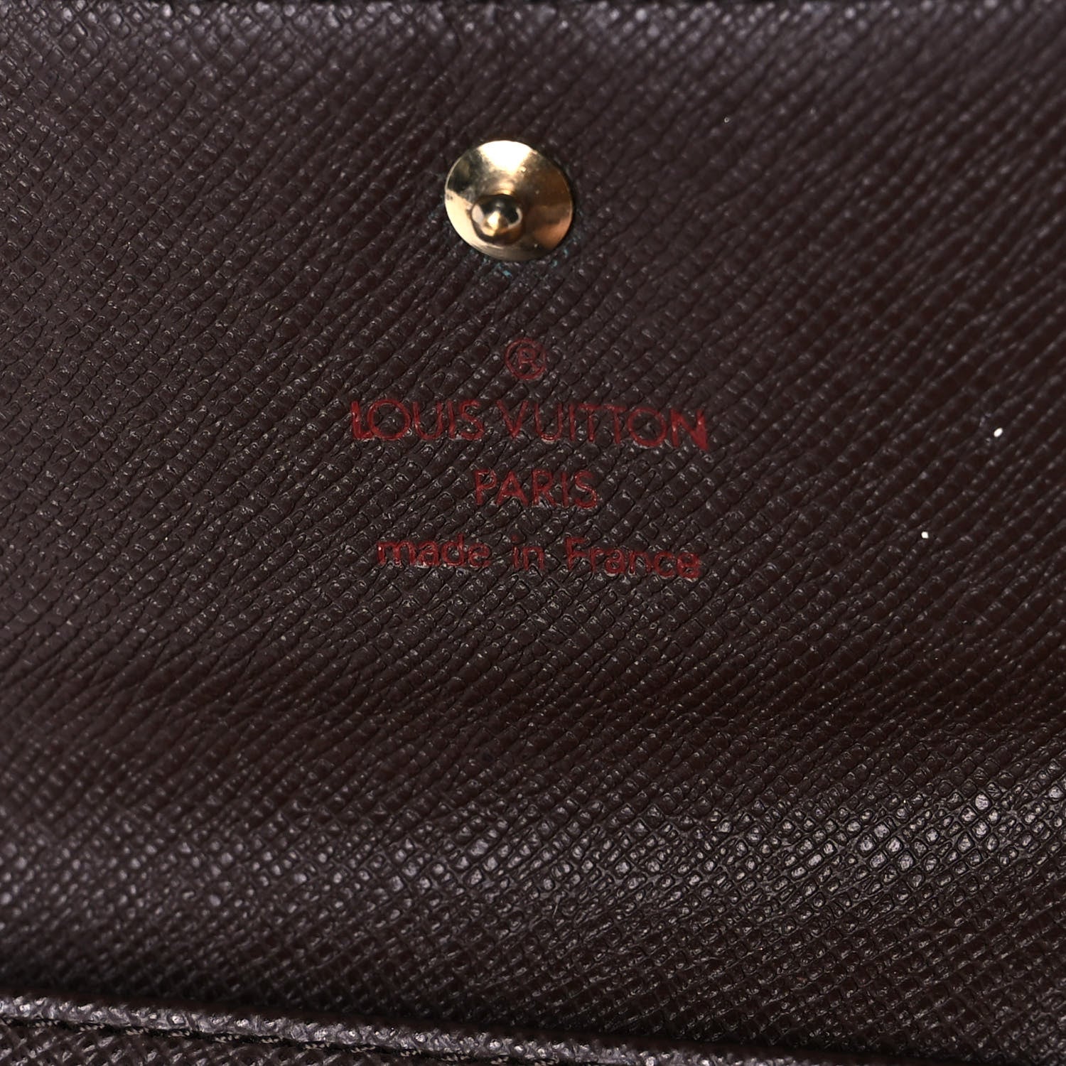 Louis Vuitton Damier Ebene Elise Wallet 7 of 12