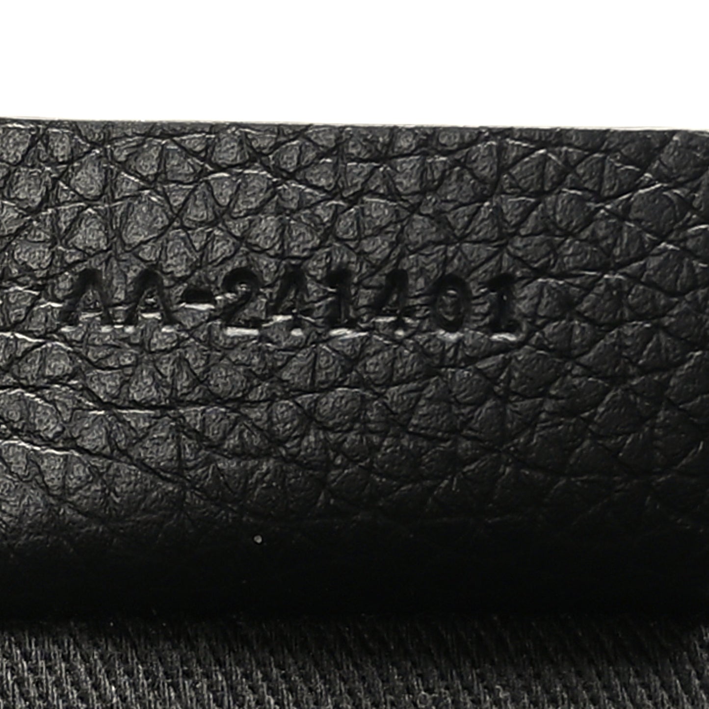 Calfskin Gancini Twins 24 Messenger Bag Black