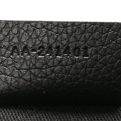 Salvatore Ferragamo Calfskin Gancini Twins 24 Messenger Bag Black 7 of 11