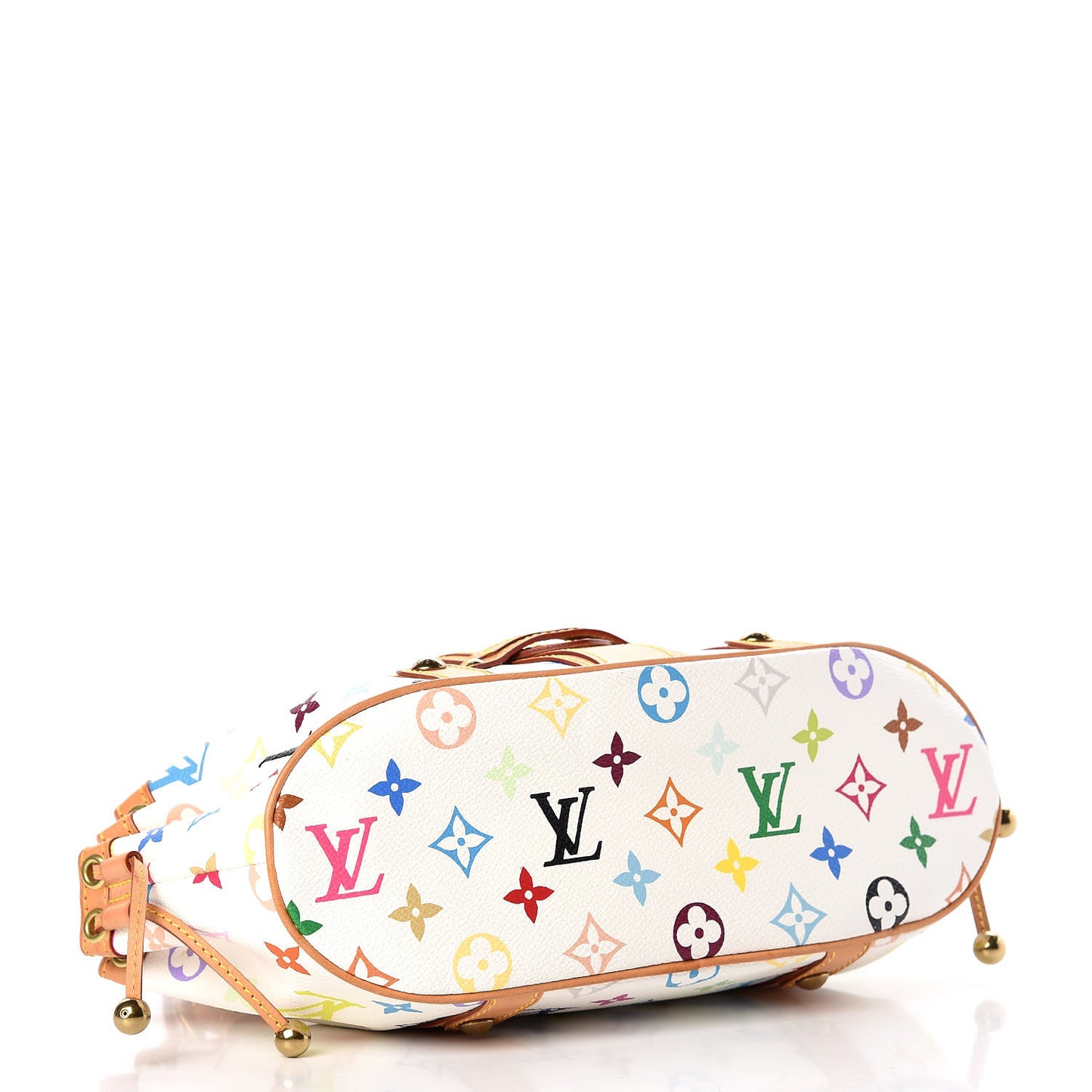 Monogram Multicolor Theda GM White