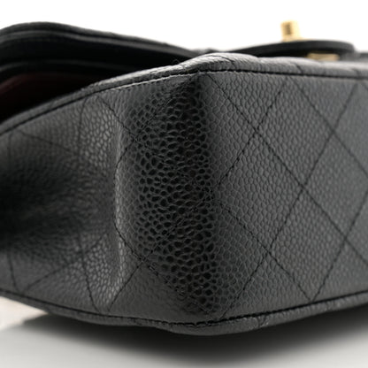 Chanel Caviar Quilted Small Double Flap Black 9 of 11