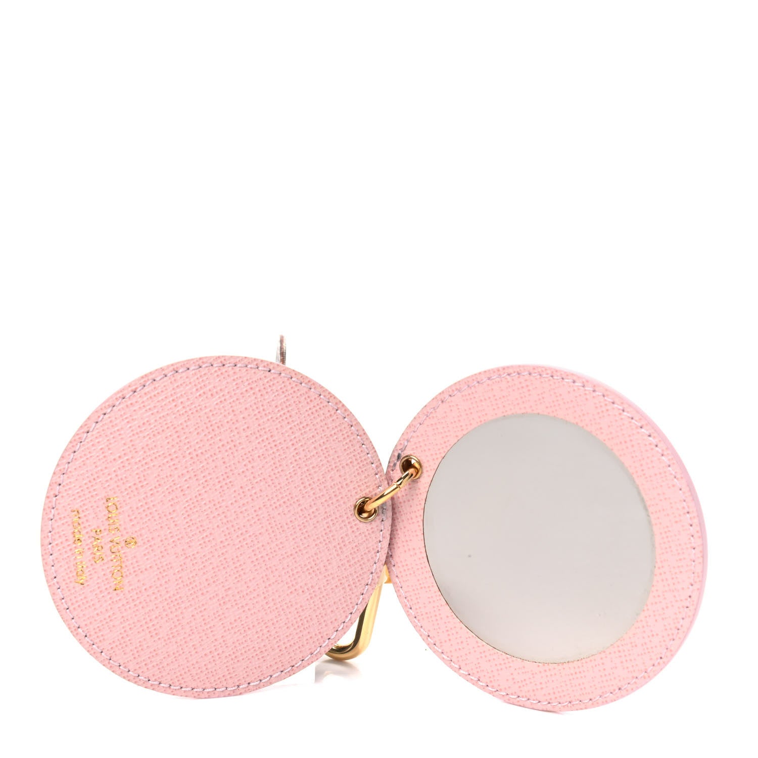 Louis Vuitton Monogram LV Mirror Bag Charm Key Holder Rose Ballerine 3 of 3