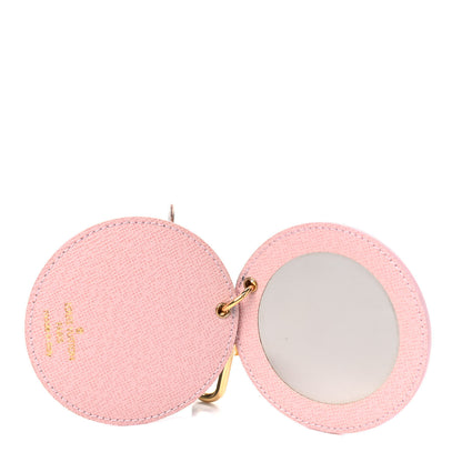 Louis Vuitton Monogram LV Mirror Bag Charm Key Holder Rose Ballerine 3 of 3