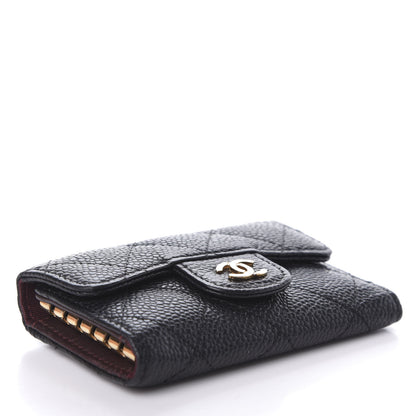 Chanel Caviar Quilted 6 Key Holder Black 7 of 16