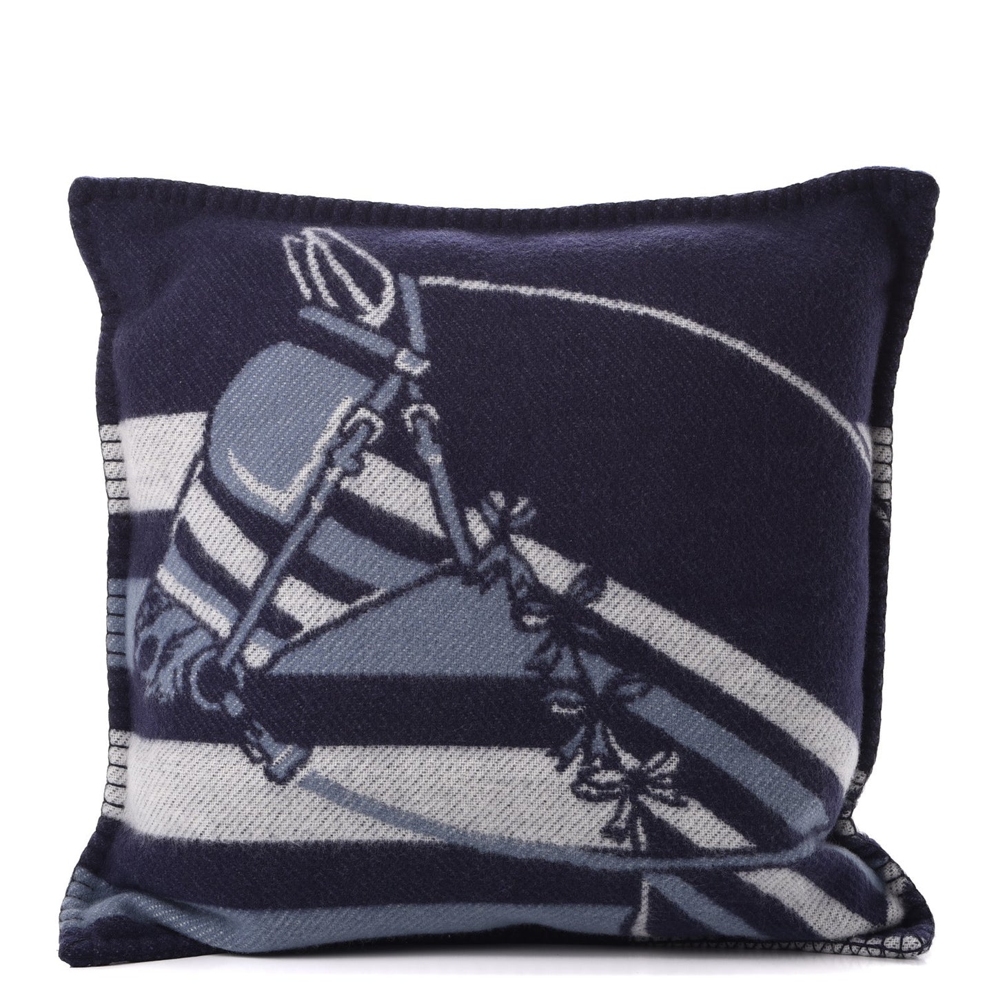 Wool Cashmere Couvertures Nouvelles Pillow Marine