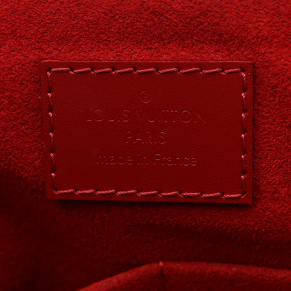 Louis Vuitton Damier Ebene Caissa Tote PM Cherry 6 of 12