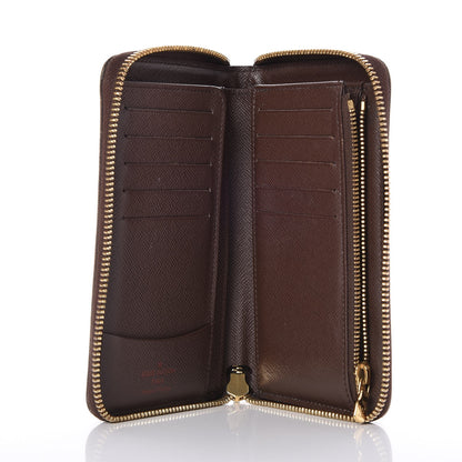 Louis Vuitton Damier Ebene Zippy Compact Wallet 5 of 8