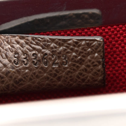 Gucci GG Supreme Monogram Globe-Trotter Beauty Case Brown 7 of 10