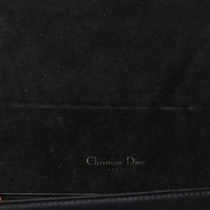 Christian Dior Calfskin Tie Dye Wallet On Chain Blue 13 of 15