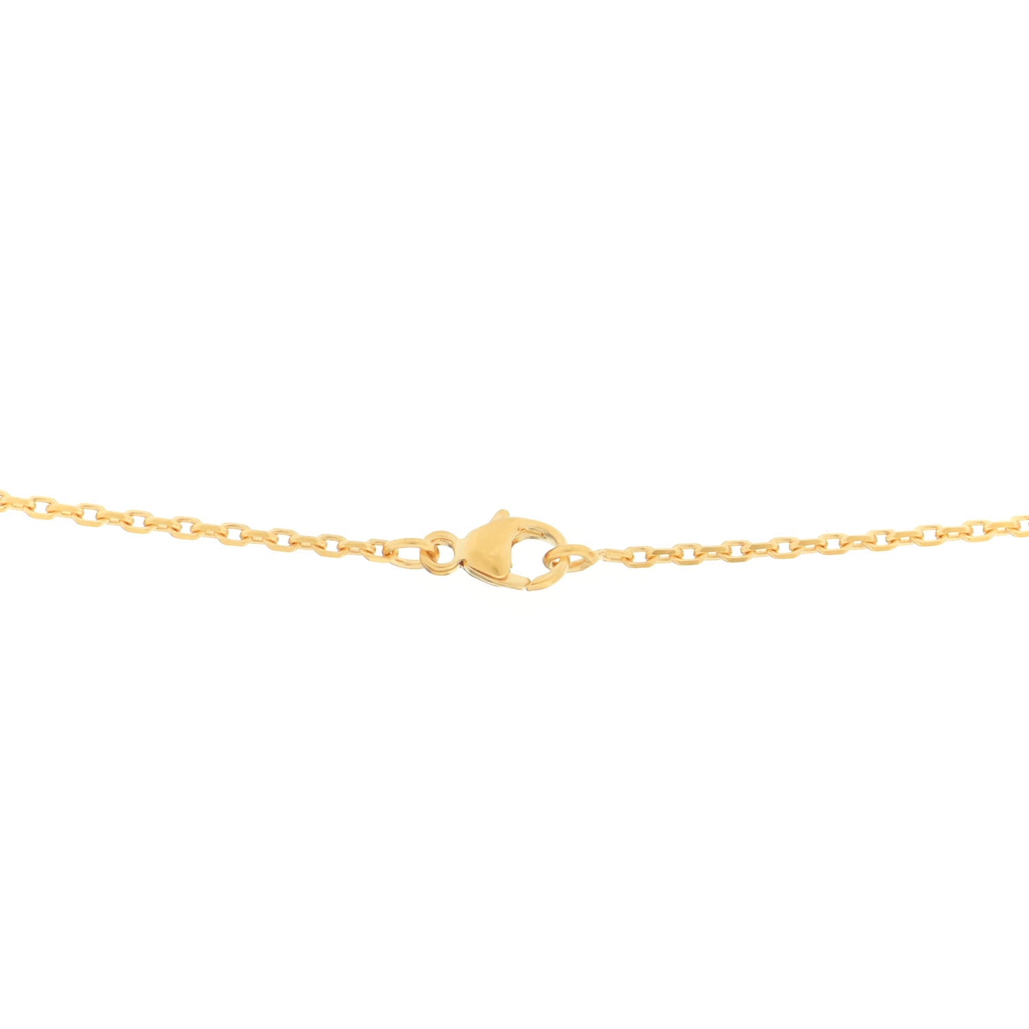 Hermes Lacquered Gold Pop H Pendant Necklace Rose Sakura 7 of 7