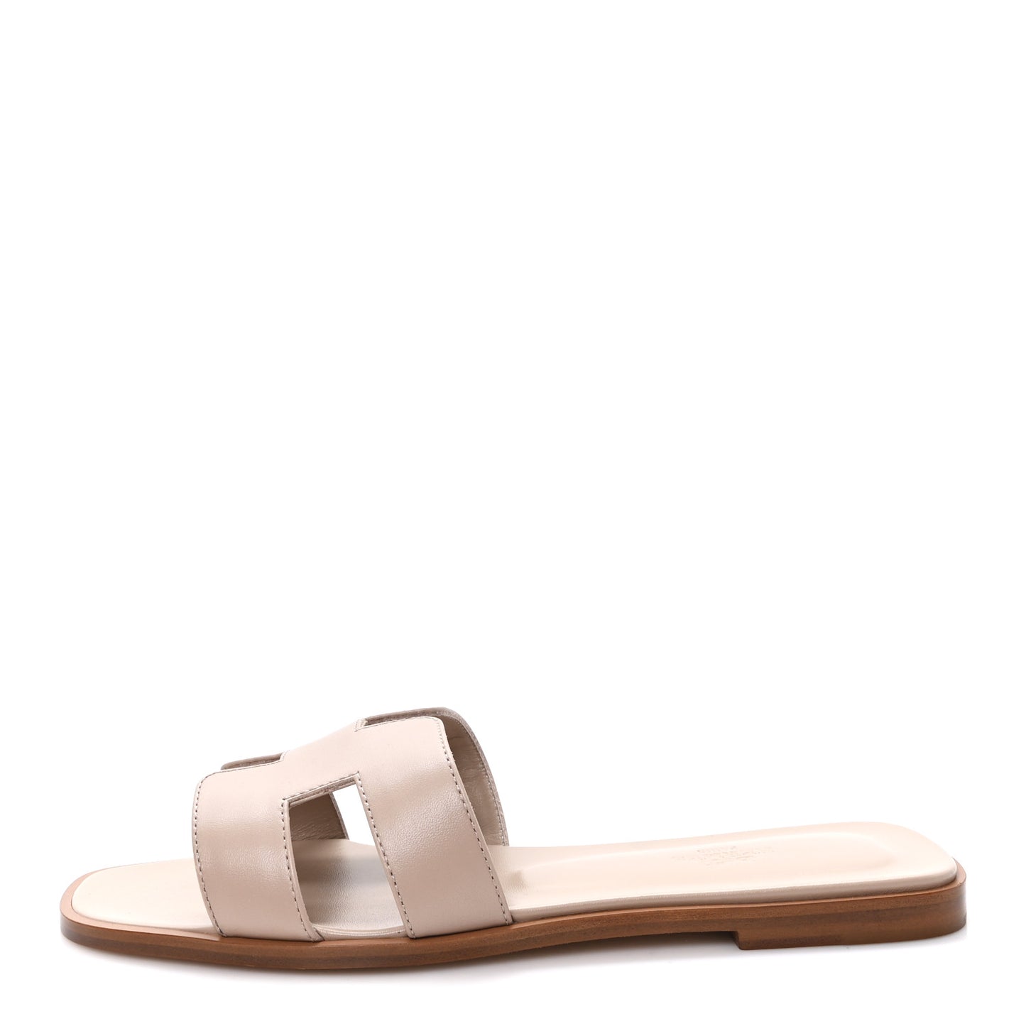Box Calfskin Oran Sandals 39 Camel