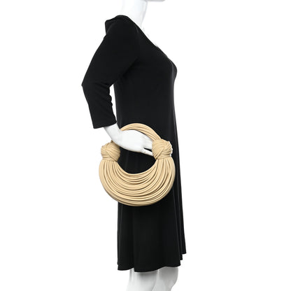 Bottega Veneta Nappa Mini Tubular Double Knot Porridge 2 of 11
