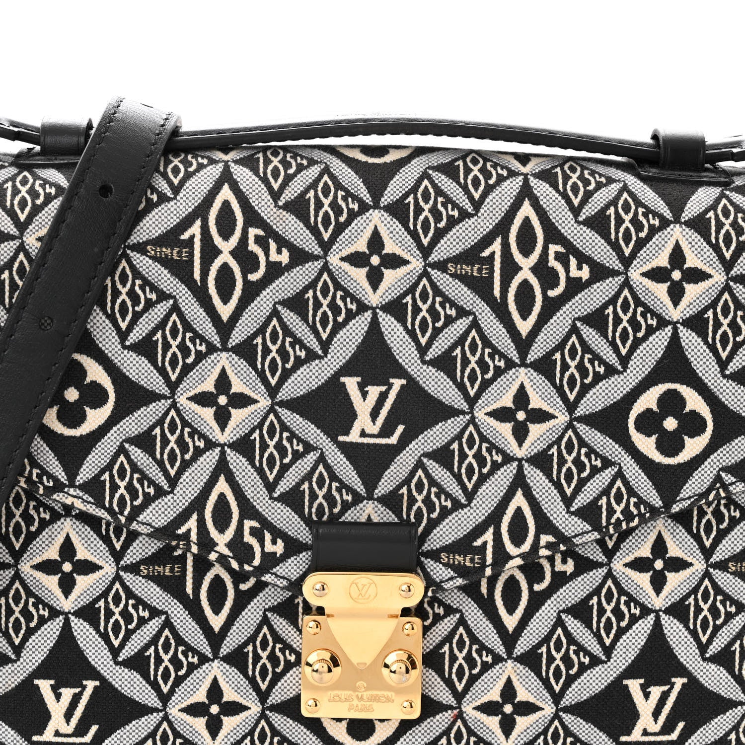 Louis Vuitton Jacquard Since 1854 Pochette Metis Grey 7 of 9